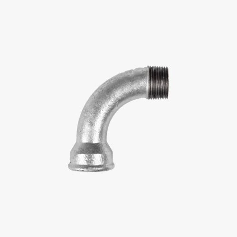 Curva de Ferro Galvanizado 1/2" Macho/Fêmea (20mm) Remadi — Campinas