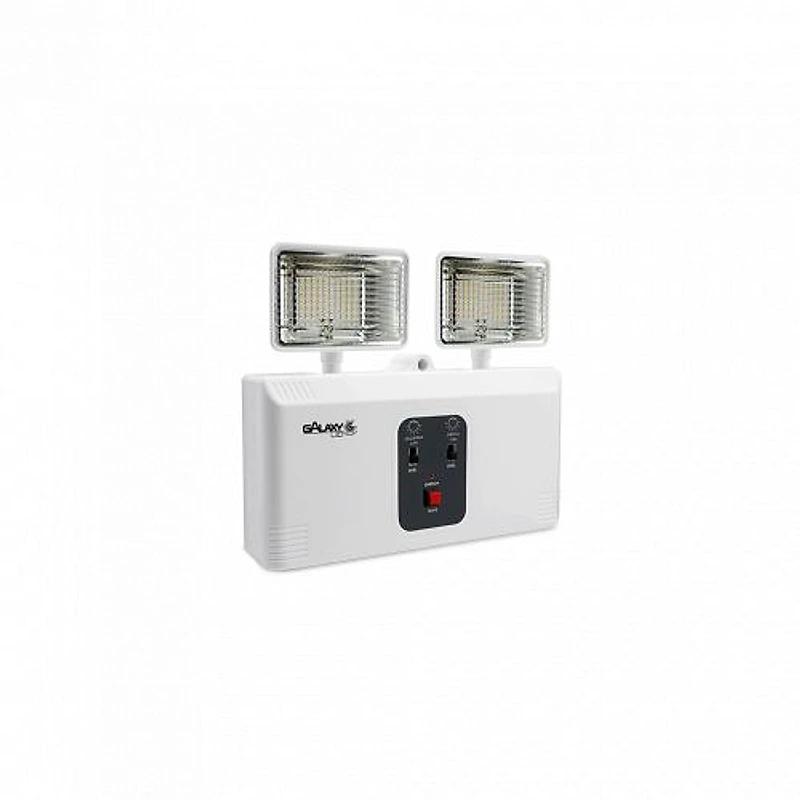 Luminária de Emergência 2 Faróis 600 Lumens Bivolt Galaxy 1756 — Campinas