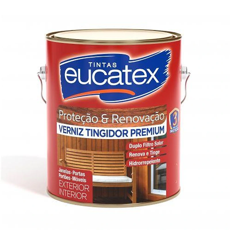 Verniz Tingidor Cor Imbuia 225ml Eucatex — Campinas