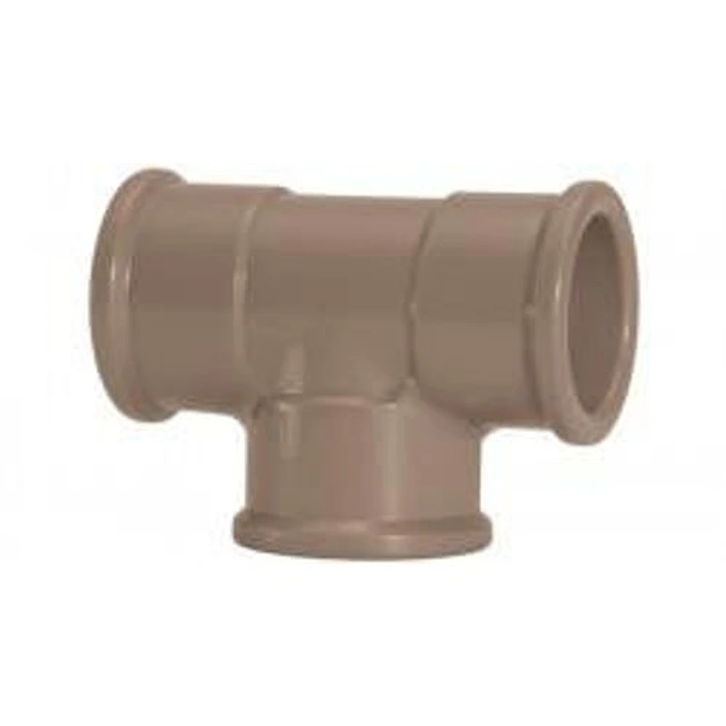 Tê PVC Soldável 90° 1" (32mm) Amanco NBR 5648 — Campinas