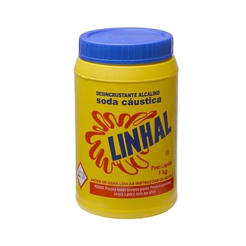 Soda Cáustica Linhal 60% 1kg — Campinas