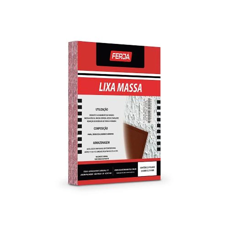 Lixa para Massa 40 Ferja FL0LN0805 — Campinas