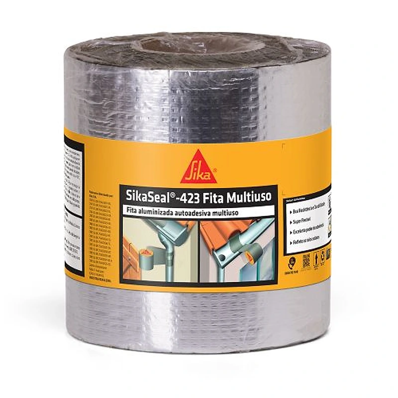Sikaseal Fita Multiuso Adesiva com Alumínio 15cm x 10m — Campinas