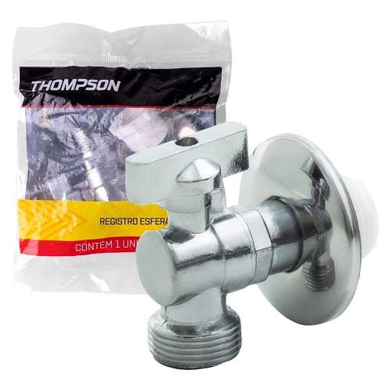 Registro Esfera para Máquina de Lavar Metal 1/2" x 3/4" Thompson — Campinas