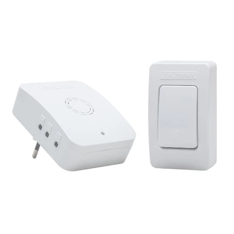 Campainha Sem Fio Bivolt Alcance 150m Branca Qualitronix QC1 — Campinas