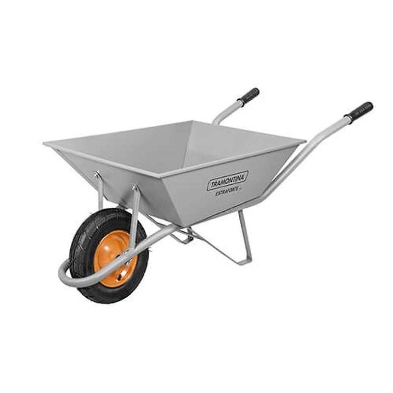 Carrinho de Mão 3.25x8 65 Litros Cinza Reforçado Tramontina — Campinas