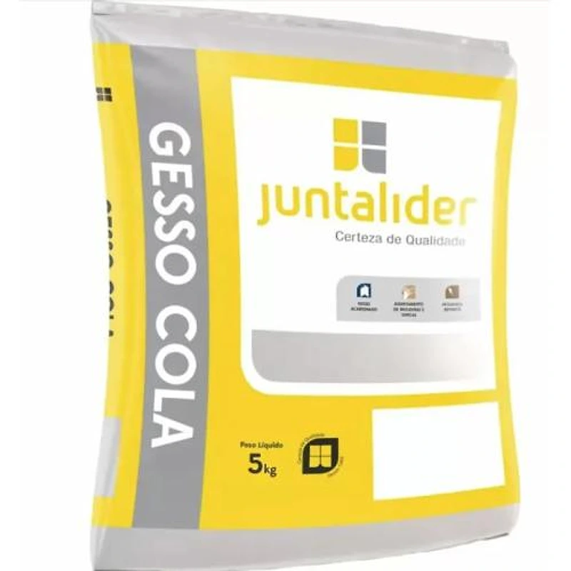 Gesso Cola 5kg Juntalider — Campinas
