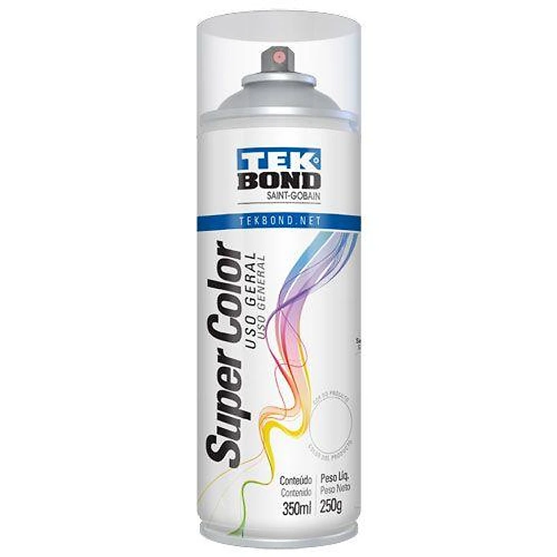 Tinta Spray Supercolor Uso Geral Verniz 350ml Tekbond Tek Bond — Campinas
