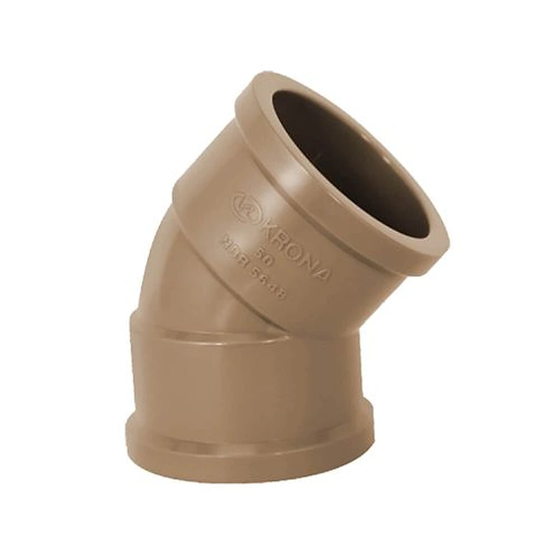 Joelho de PVC Soldável 45° 32mm (1") Krona — Campinas