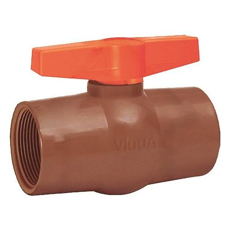 Registro de Esfera Roscável Compacto PVC 25mm (3/4") Viqua — Campinas