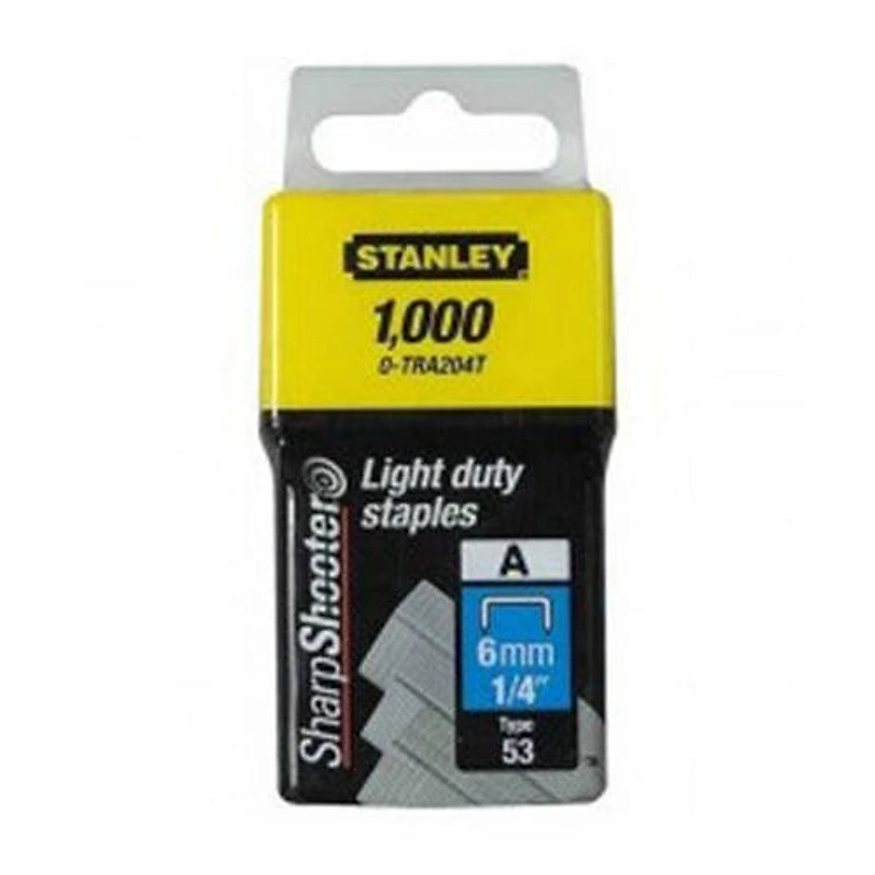 Grampo 1/4" para Grampeador 1000 Peças Stanley — Campinas