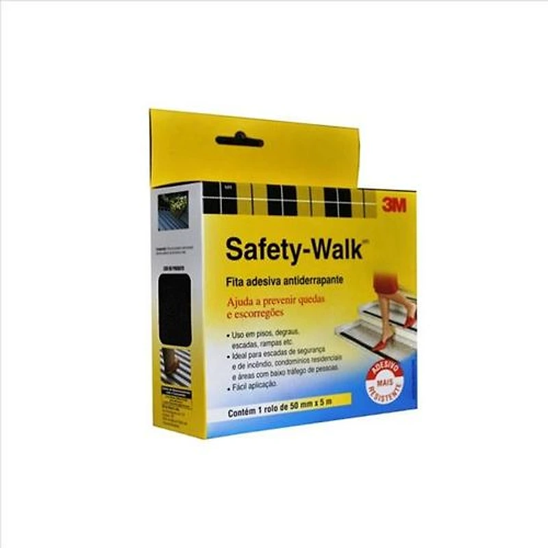 Fita Antiderrapante Transparente 50mm x 5m 3M — Campinas