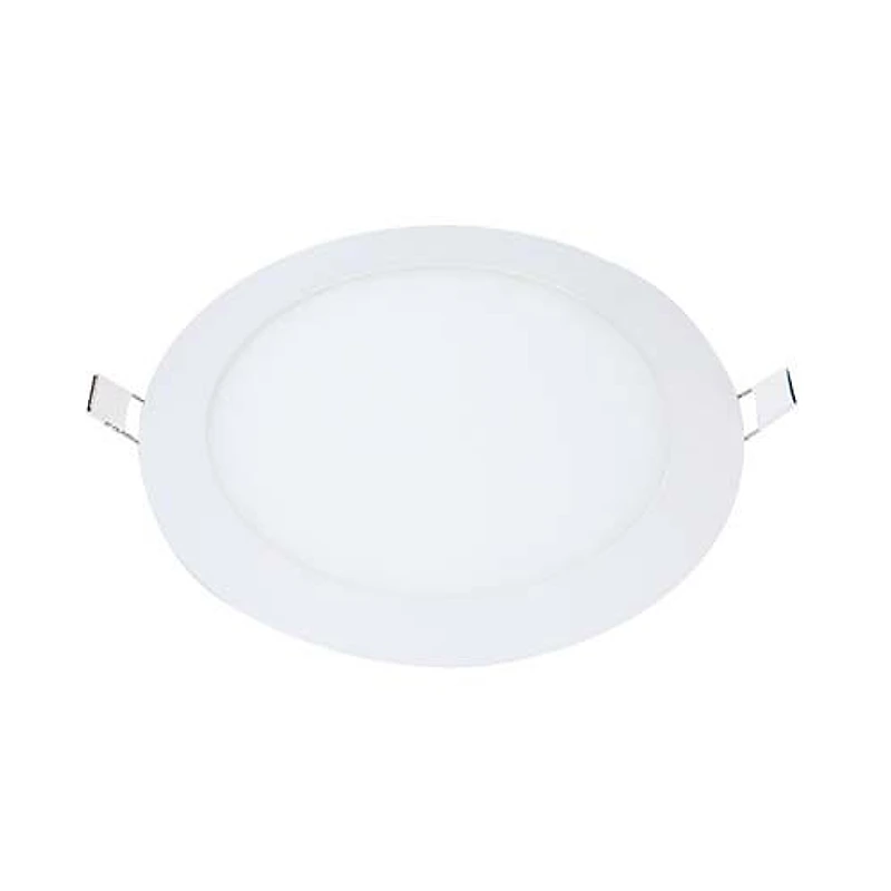 Painel LED Embutir Redondo 18W Branca Fria 6500K Alumínio Avant 841101370 — Campinas