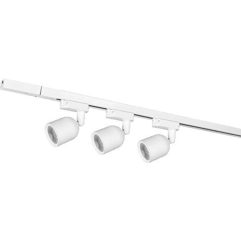 Kit Trilho Eletrificado Branco com 3 Spots 7W Branca Quente Avant 251090571 — Campinas