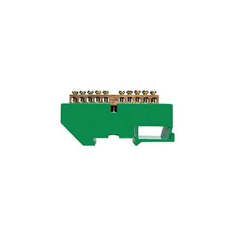Barramento DIN Terra 10 Bornes com Suporte 88,5mm Lukma — Campinas