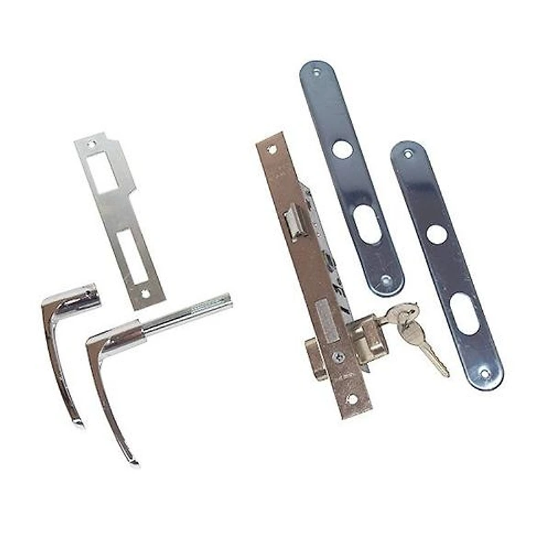 Fechadura Estreita Cromada Inox Italy 2000S Silvana 90373 — Campinas