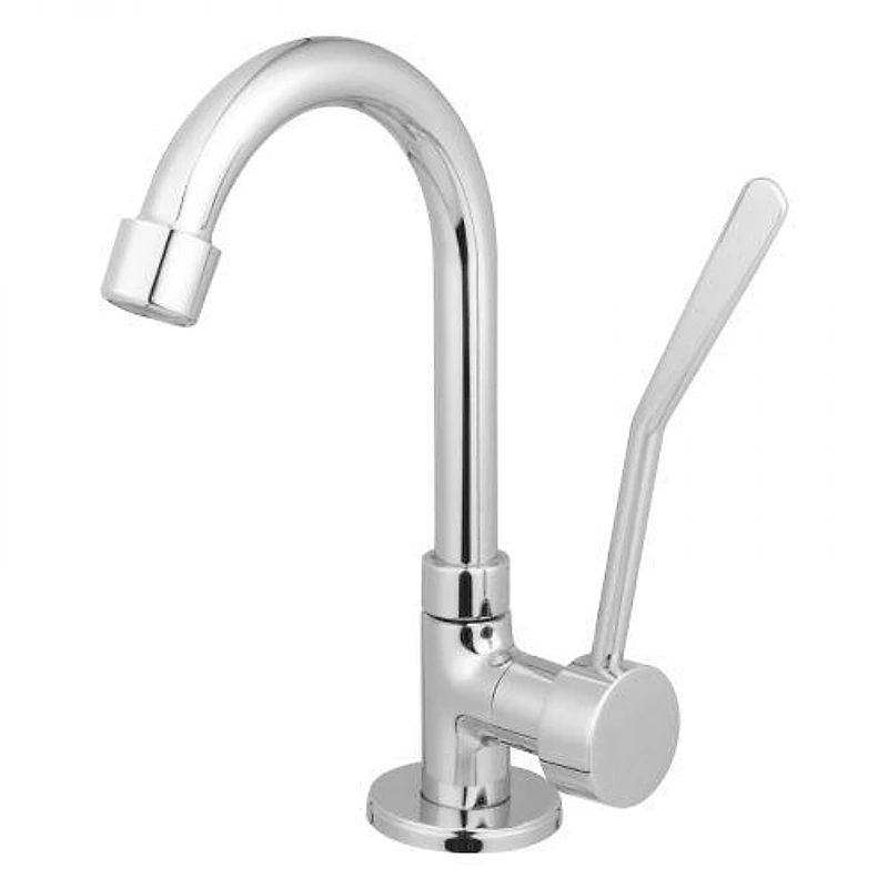 Torneira de Banheiro para Lavatório de Mesa Clínica Metal Cromado 1/4 de Volta Alpha — Campinas