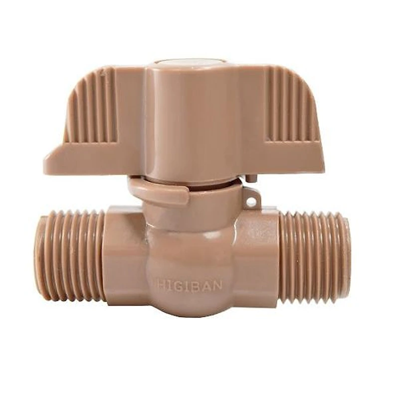 Registro de Esfera Roscável 1/2" com Borboleta em PVC Higiban — Campinas