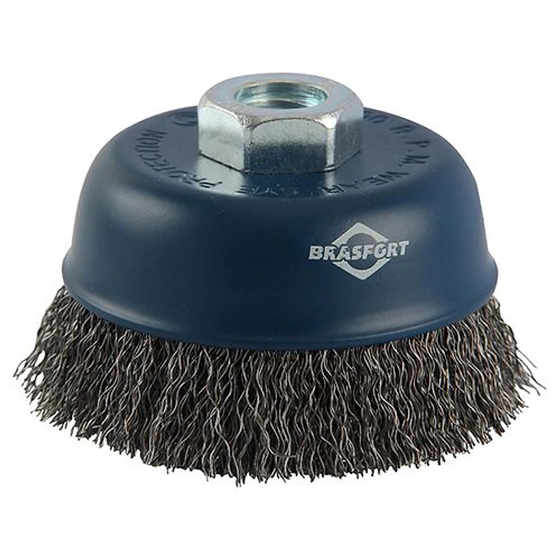 Escova de Aço Carbono Copo 85mm M14 Brasfort 7258 — Campinas