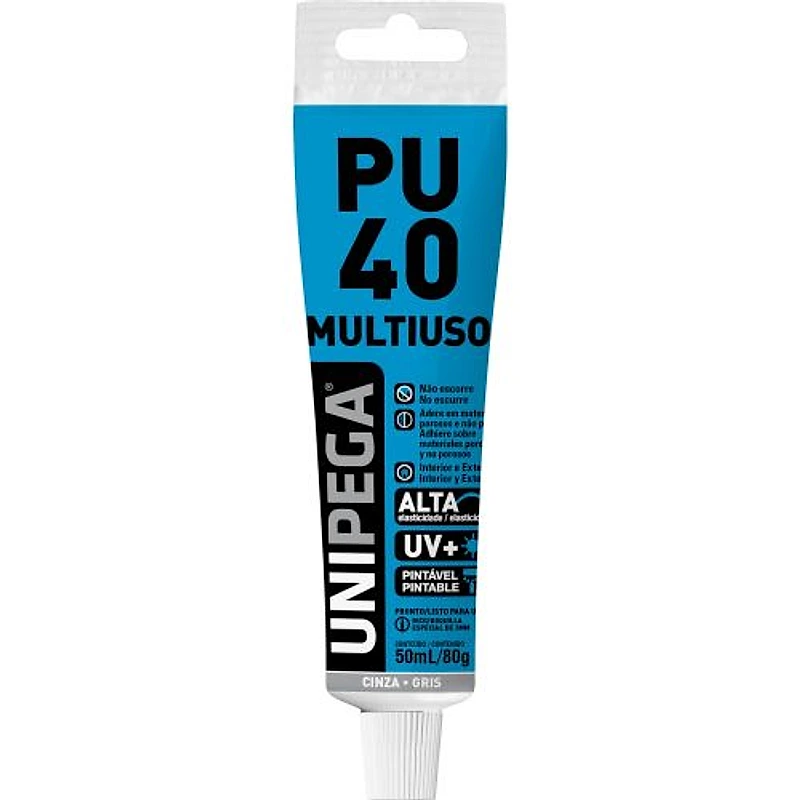 Selante Poliuretano PU40 Cinza 80g Unipega — Campinas