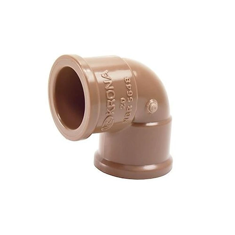 Joelho Soldável 90° PVC Água Fria 20mm (1/2") Krona — Campinas