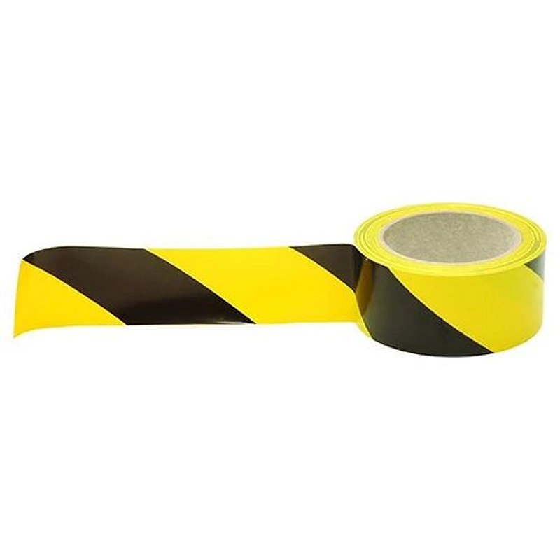 Fita Zebrada de Demarcação Amarela e Preta 70mm x 200m Plastcor (Rolo) — Campinas