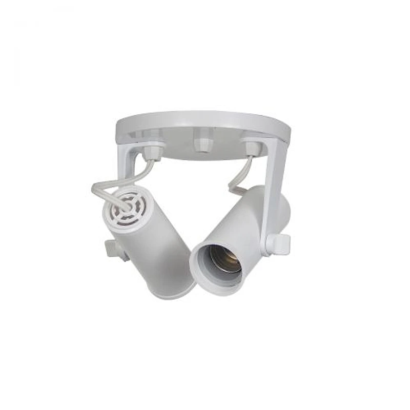 Spot com Aleta Branco Soft 2 Bocais Set 3010 — Campinas