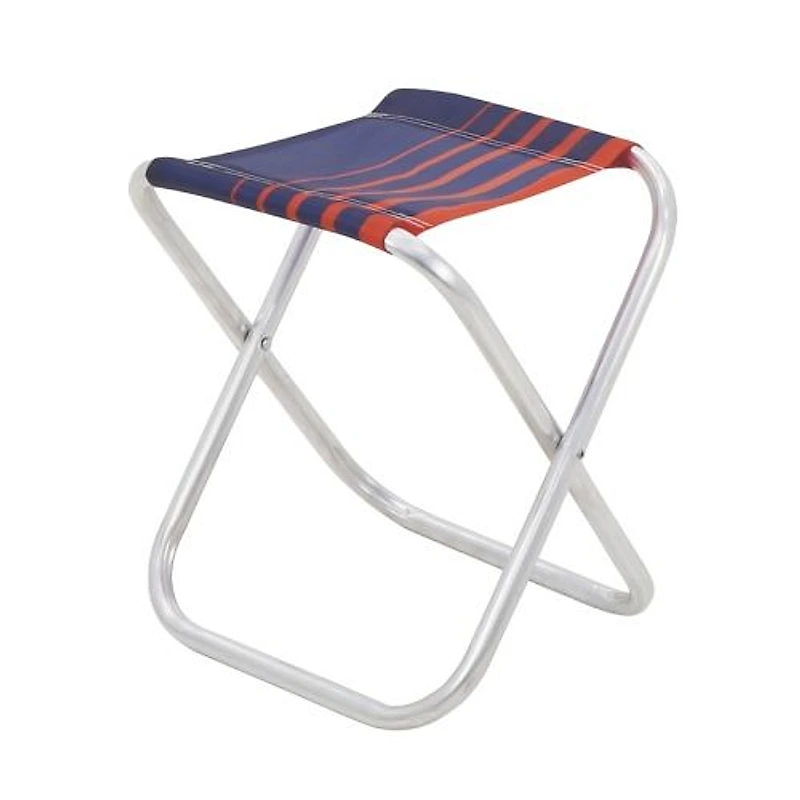 Banqueta de Praia Alumínio Azul e Laranja Fiji Tramon — Campinas