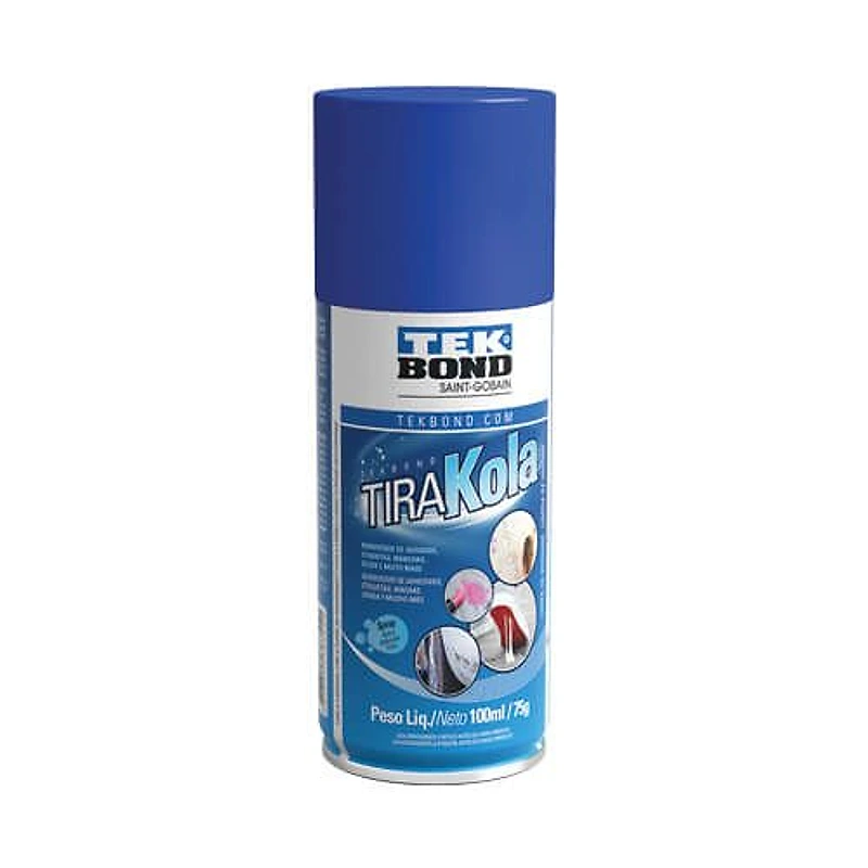 Removedor de Cola Tira Kola Spray 75g / 100ml Tek Bond — Campinas