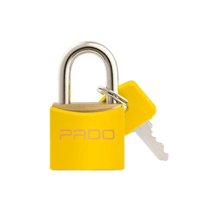 Cadeado de Latão Colorido 25mm Amarelo Pado 51016371 — Campinas