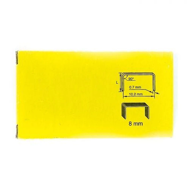 Grampo 1/4" (10mm) para Grampeador 1000 Peças Eda — Campinas