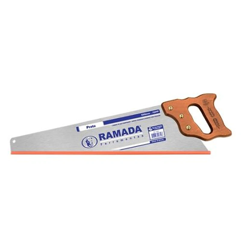 Serrote Profissional 22" Prata com Cabo de Madeira Ramada — Campinas