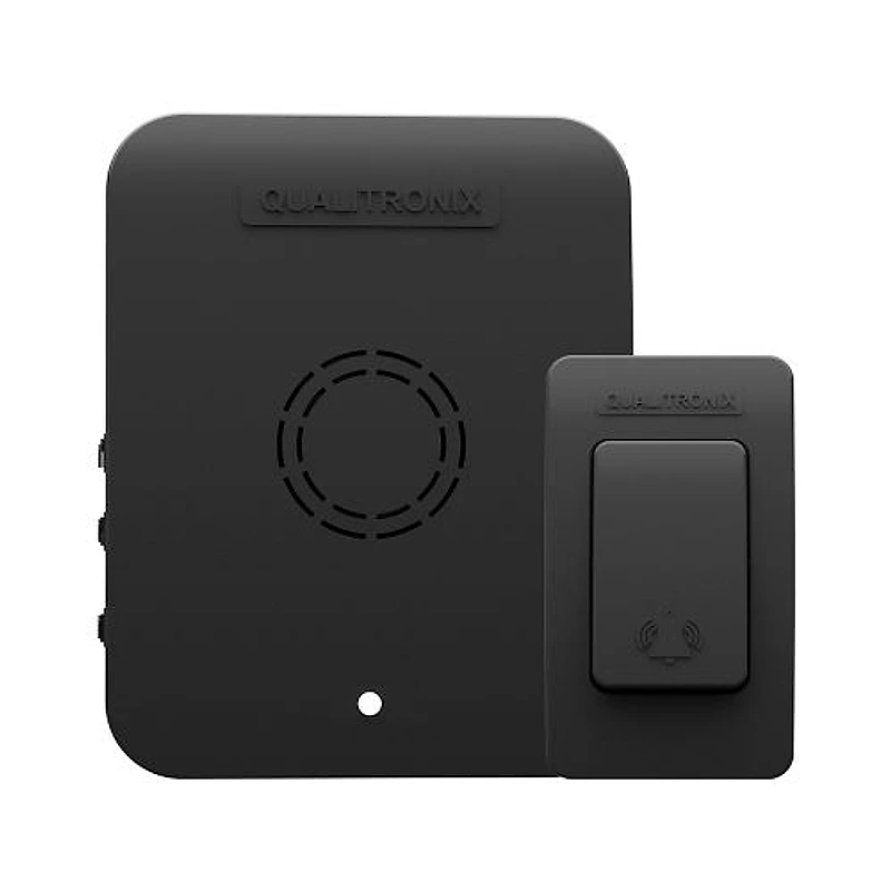 Campainha Sem Fio Bivolt Alcance 150m Preta Qualitronix QC1P — Campinas