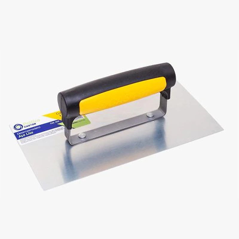 Desempenadeira de Aço Lisa 10x24 Prática Castor — Campinas