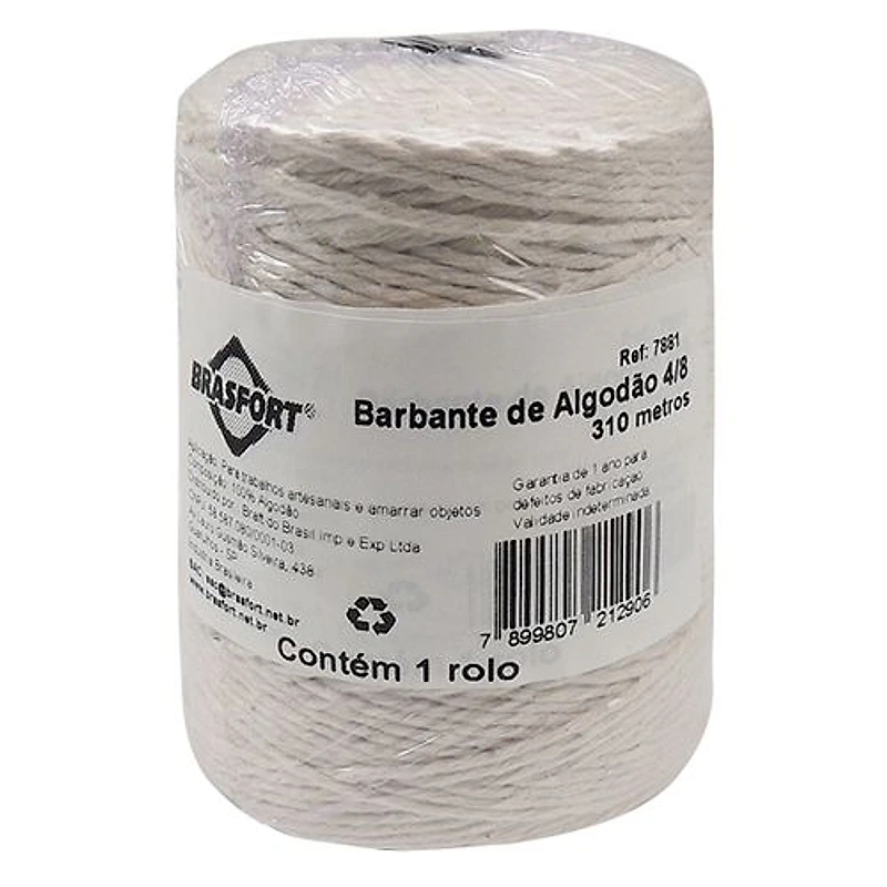 Barbante de Algodão 310m Brasfort — Campinas