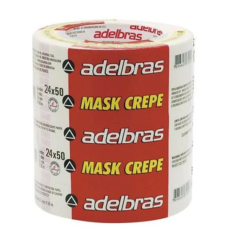 Fita Crepe para Uso Geral 24mm x 50m Mask 615100019 — Campinas