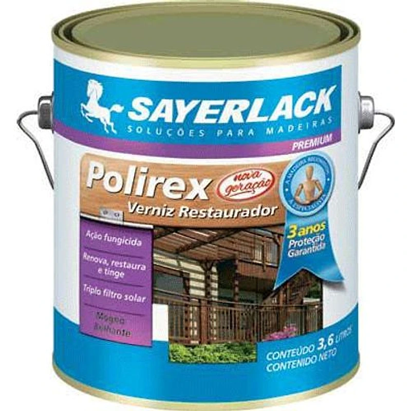Verniz Restaurador Cor Imbuia Galão 3,6L Polirex — Campinas