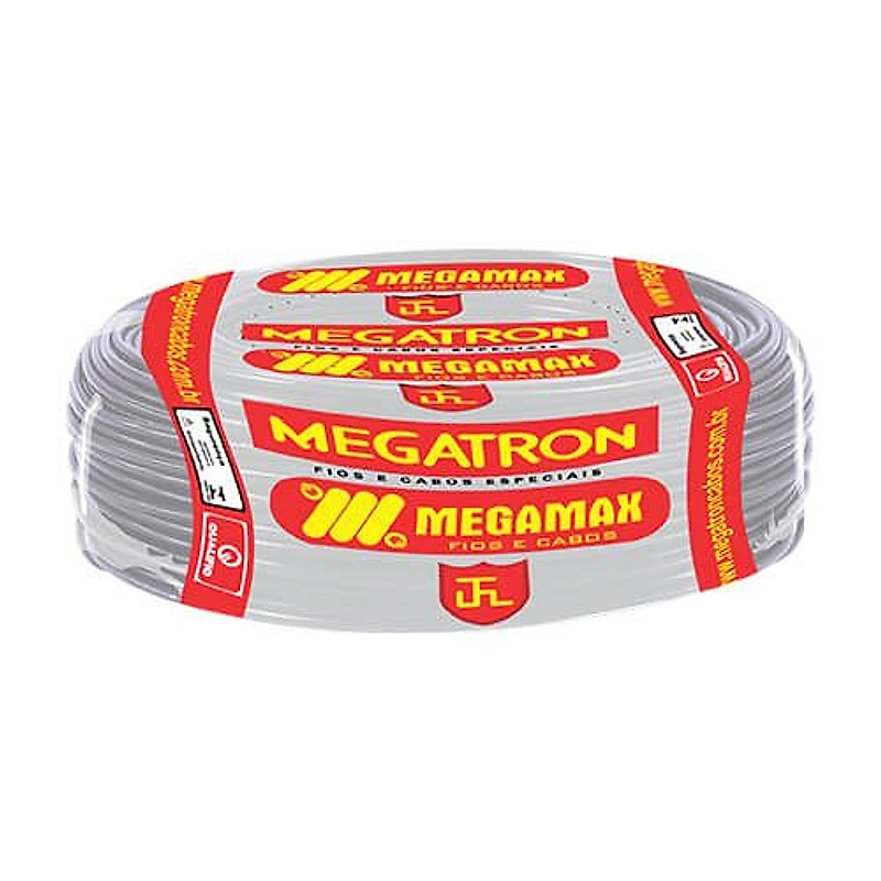 Cabo Flexível 6,0mm² Preto Rolo 100m Megatron — Campinas
