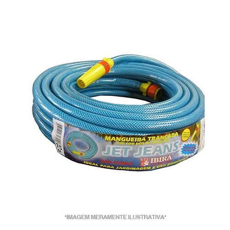 Mangueira de Jardim Trançada Azul Jetjeans 15m Ibirá — Campinas