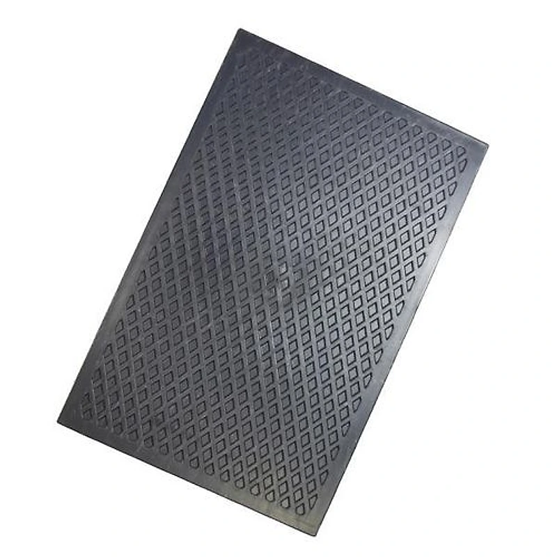 Desempenadeira PVC Corrugada 22x34cm Preta Castor — Campinas