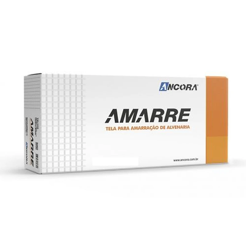 Tela de Amarração para Alvenaria 10,5x50cm c/100 pçs Ancora TEL105 — Campinas
