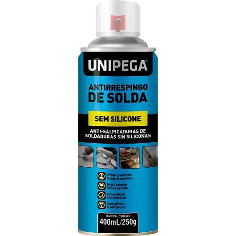 Antirrespingo de Solda sem Silicone 250g Unipega (Frasco) — Campinas