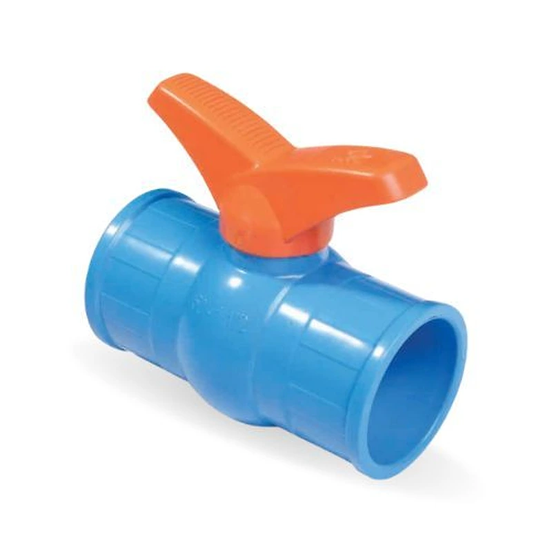 Registro de Esfera Soldável 2.1/2" (75mm) Azul em PVC Socel — Campinas