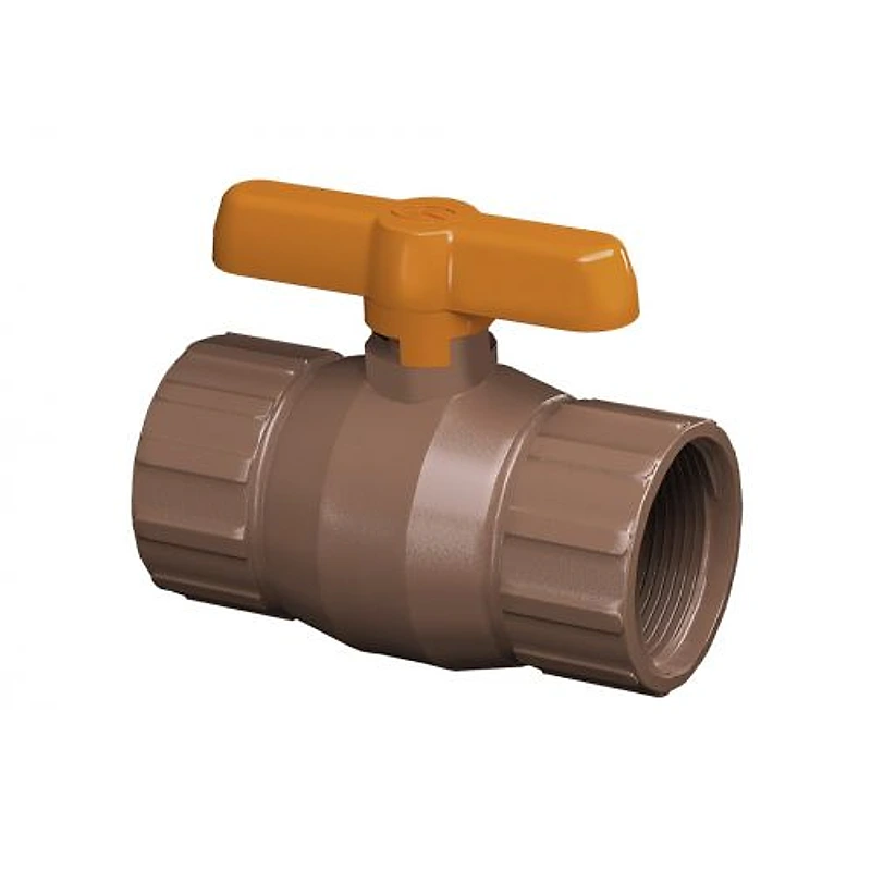 Registro de Esfera Roscável Compacto PVC 25mm (3/4") Krona — Campinas