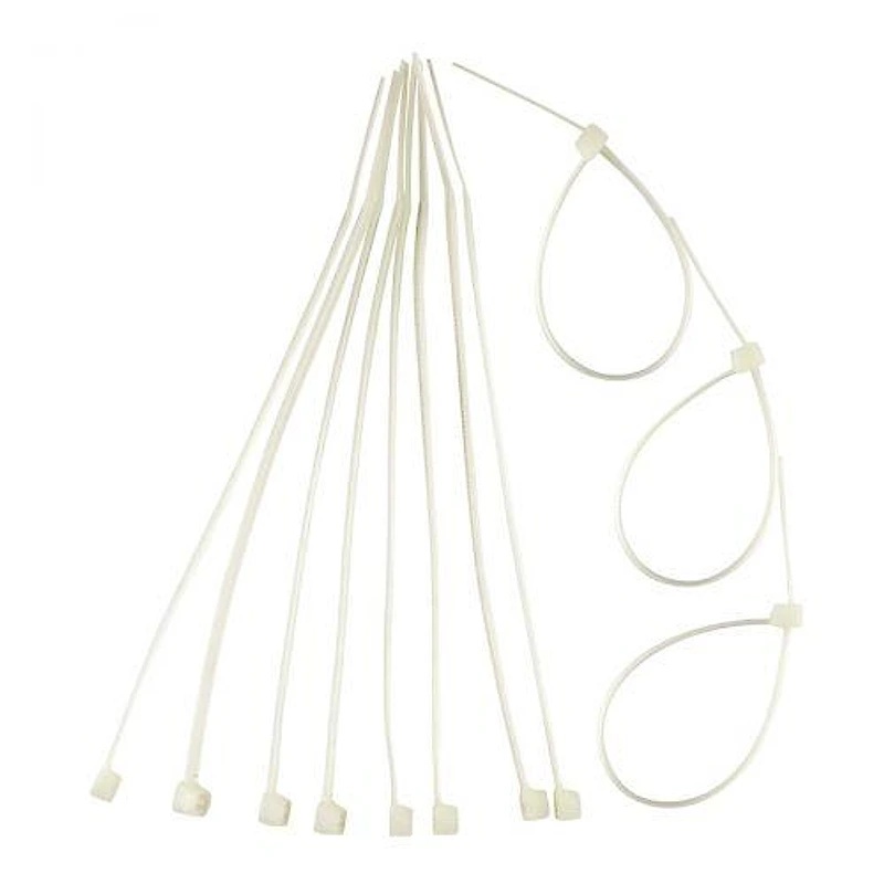 Abraçadeira de Nylon Branca 2,5x100mm EDA — Campinas