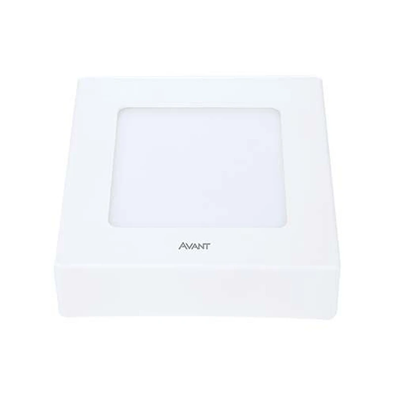 Painel LED Sobrepor Quadrado 12W Branca Fria 6500K Alumínio Avant 768451372 — Campinas