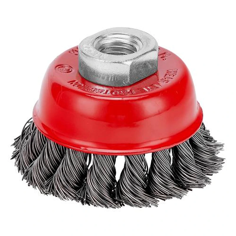 Escova de Aço Carbono Tipo Copo Trançada 65mm M14 Mtx 746209 — Campinas
