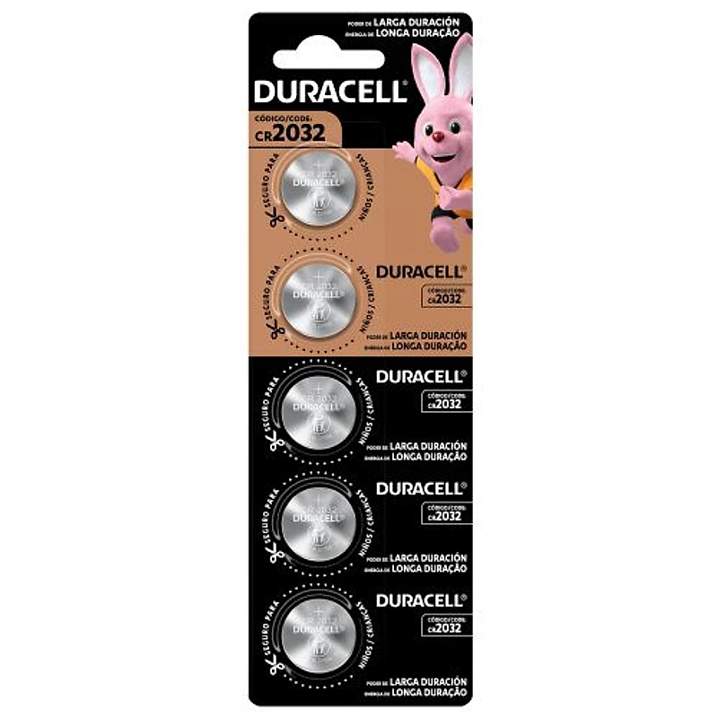Pilha Moeda de Lítio CR2032 Duracell Cartela com 5 Unidades — Campinas