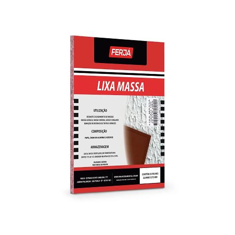 Lixa para Massa 100 Ferja FL0LN0809 — Campinas