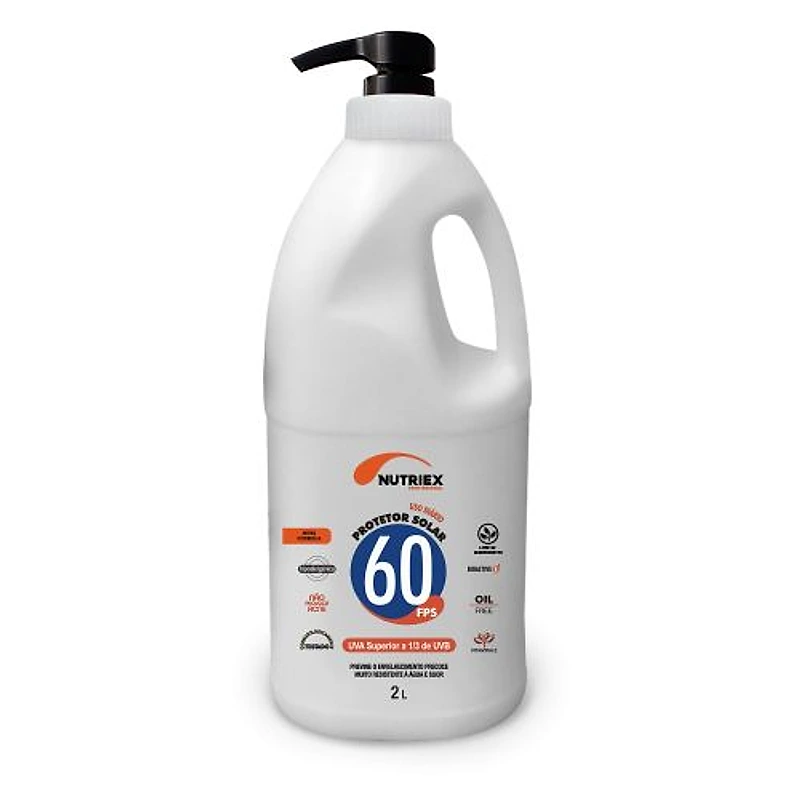 Protetor Solar Profissional FPS 60 2 Litros Nutriex — Campinas